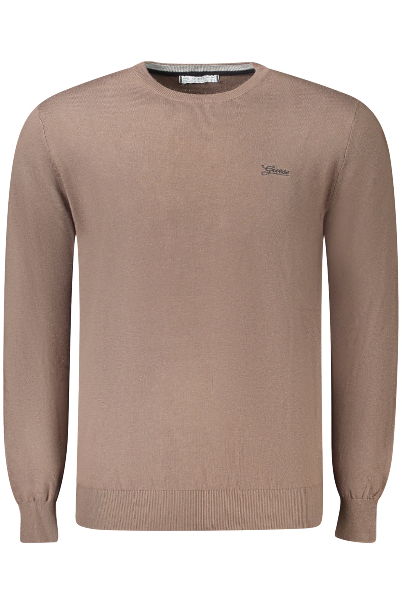 GUESS JEANS MEN'S SWEATER BROWN
